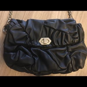Zara Black Leather Purse